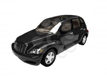 Royalty Free Clipart Image of a PT Cruiser