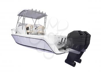 Royalty Free Clipart Image of a Boat