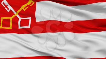 Boxtel City Flag, Country Netherlands, Closeup View, 3D Rendering