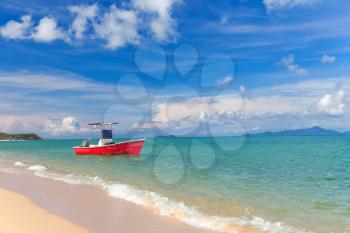 Royalty Free Photo of a Fishing Boat in Thailand