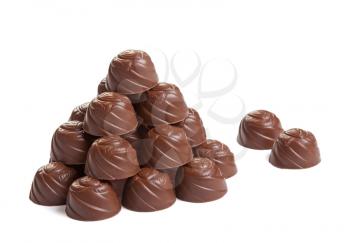 Royalty Free Photo of a Pile of Chocolates