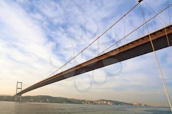 bridge over the Bosporus at sunrise
