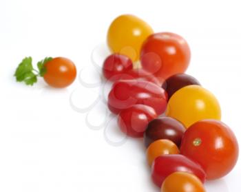 Royalty Free Photo of Cherry Tomatoes