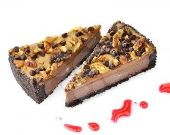 Royalty Free Photo of Slices of Cheesecake