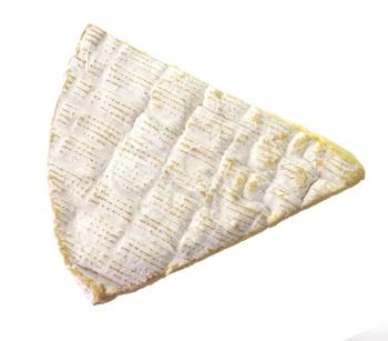 Royalty Free Photo of a Slice Of French Brie Cheese