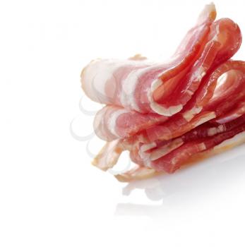Royalty Free Photo of Slices of Bacon