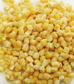 Frozen Sweet Corn ,Close Up