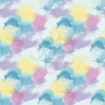 seamless watercolor pattern for background. Endless texture.