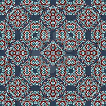 Vector seamless pattern. Abstract stylish background eps