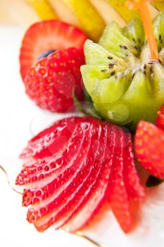 Fruits and berries macro