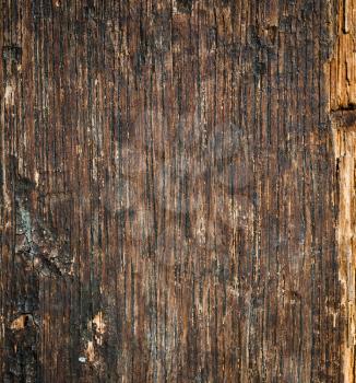 Old cracked wood background