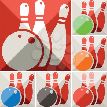 bowling icons