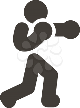 Summer sports icon set - Boxing icon
