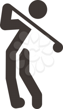 Health and Fitness icons set - golf icon