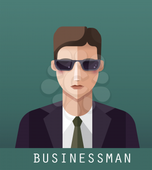 Icon businessman