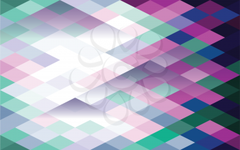 Abstract color background from geometric shapes, vector illustration