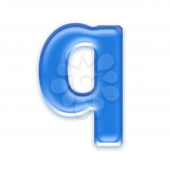 Royalty Free Clipart Image of a Letter 'w'