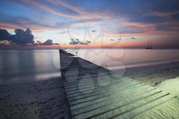 Royalty Free Photo of a Boardwalk