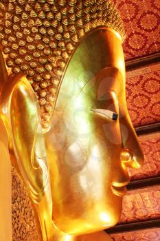 Royalty Free Photo of a Golden Buddha Statue