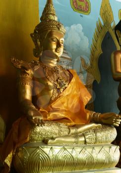 Royalty Free Photo of a Golden Buddha