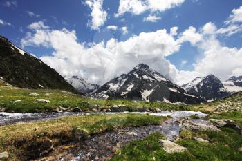 Royalty Free Photo of the Caucasus Mountains