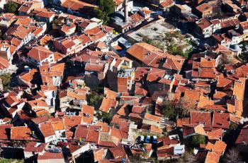 Royalty Free Photo of the Ancient City Afyonkarahisar, Turkey