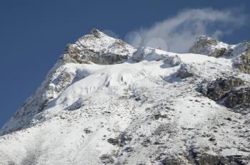 Royalty Free Photo of the Urus Peak in the Cordillera Blanca