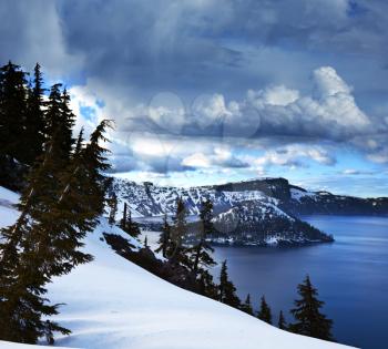 Royalty Free Photo of Crater Lake, USA