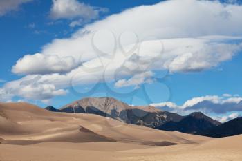 Royalty Free Photo of Great Dunes National Park, USA