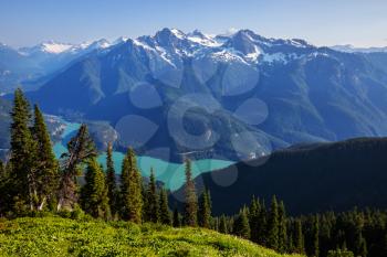 Royalty Free Photo of Diablo Lake, Washington