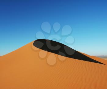 Royalty Free Photo of a Desert Dune