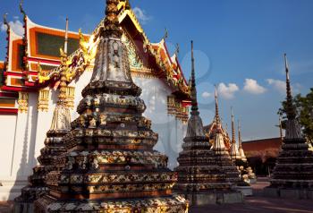 Royalty Free Photo of the Emerald Temple in Bangkok Thailand