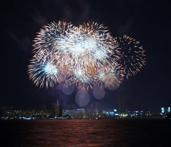 Royalty Free Photo of Fireworks