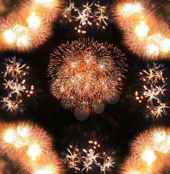 Royalty Free Photo of Fireworks