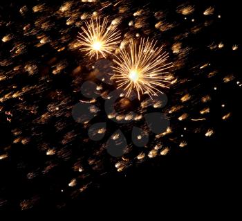 Royalty Free Photo of Fireworks