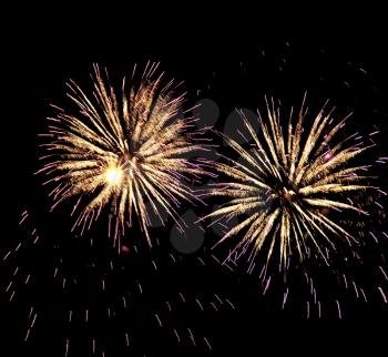 Royalty Free Photo of Fireworks