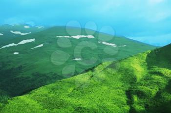 Royalty Free Photo of Green Hills