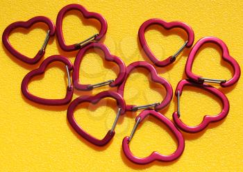Royalty Free Photo of Heart Clips