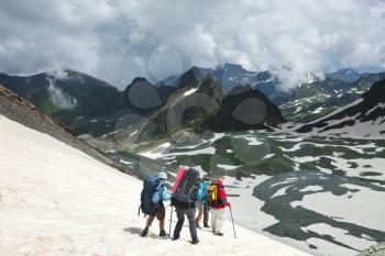 Royalty Free Photo of Hikers