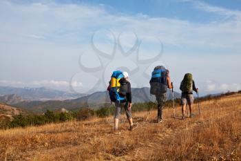 Royalty Free Photo of Hikers