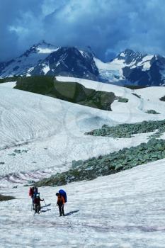 Royalty Free Photo of Hikers