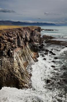Royalty Free Photo of the Iceland Coast