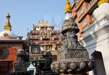 Royalty Free Photo of Buildings in Bhaktapur