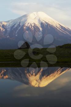 Royalty Free Photo of Mount Tolbachik on Kamchatka