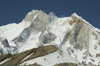 Royalty Free Photo of Mount Meru in the Himalayas