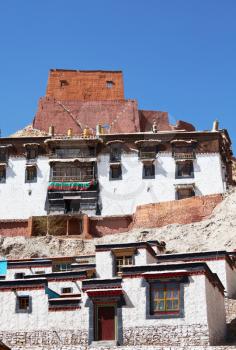 Royalty Free Photo of the Shigatse Monastery in Tibet