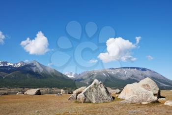 Royalty Free Photo of Mountains in Mongolia