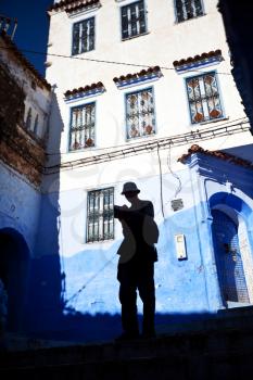 Royalty Free Photo of Chefchaouen in Morocco