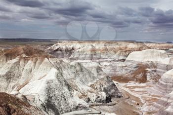 Royalty Free Photo of the Painted Desert in Arizona 