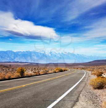 Royalty Free Photo of a Road in the Mountains